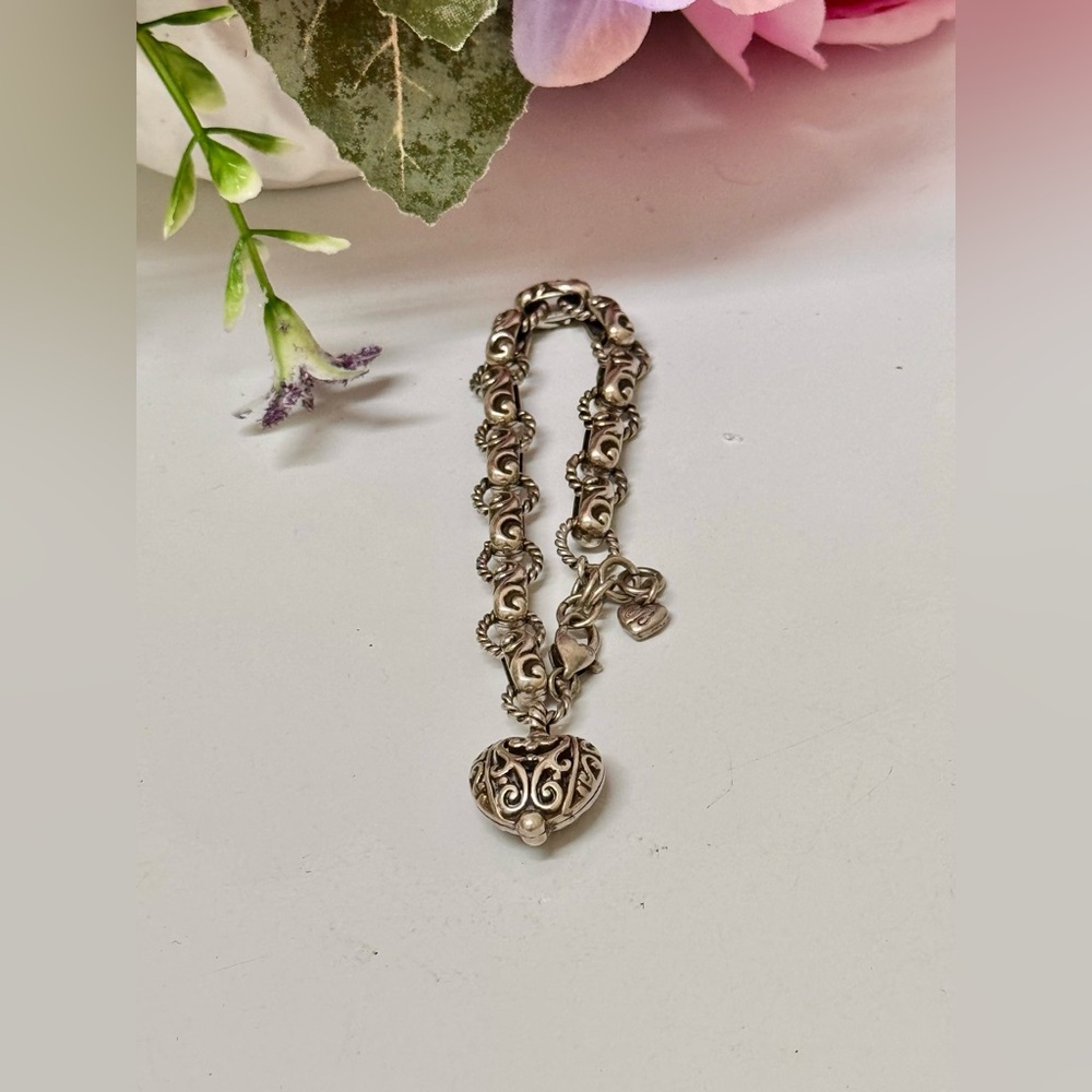 Brighton Bibi Heart Silver Bracelet - Picture 2 of 6